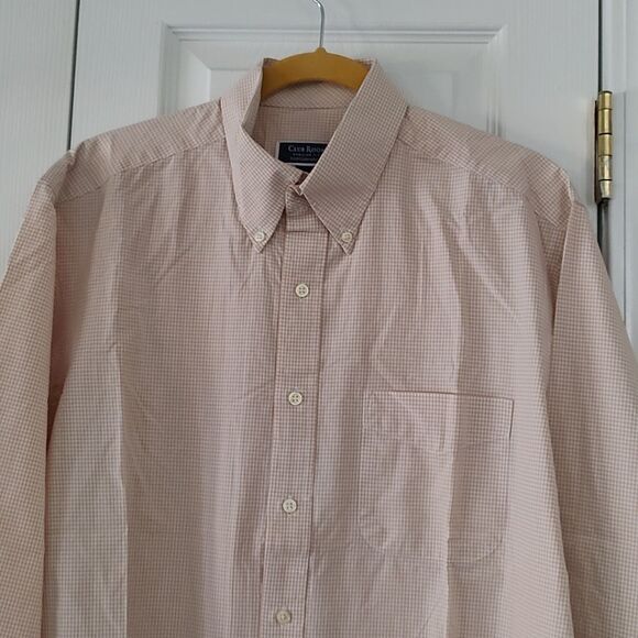 Club Room Regular Fit Performance button down shirt Sz L (16) - Picture 3 of 6